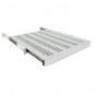 RAFT CULISANT LOGILINK 1U pentru rack 19- adancime 800mm- pentru cabinete cu adancime de 1000mm- sarcina maxima 35Kg- vopsea ant