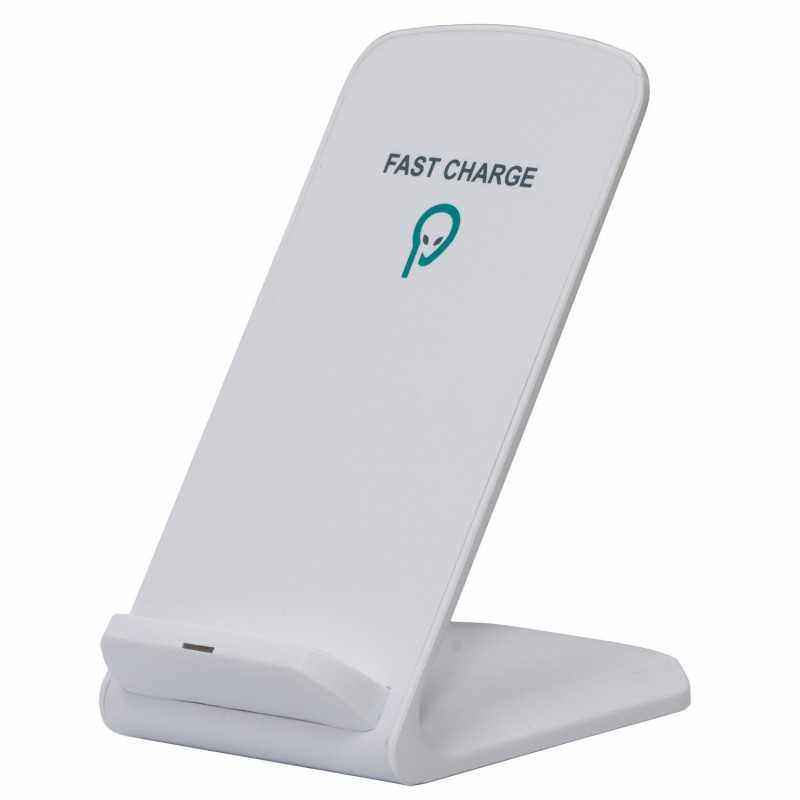 INCARCATOR wireless stand SPACER 2 in 1- Stand + Fast Charge 10W Qi- cablu micro-USB to USB inclus SPAR-WCHG-01 timbru verde 0.1