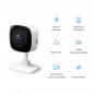 CAMERA IP TP-LINK- cube- pt. interior- dist. IR 9 m- tip lentila fixa 3.3 mm- 2 Mpx- wi-fi- microfon- carcasa plastic- slot SD c