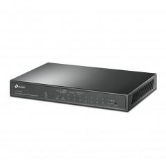 SWITCH TP-LINK 10-Port Gigabit Desktop Switch cu 8-Port PoE+- 123W total power- carcasa metal TL-SG1210MPE timbru verde 1.5 lei)