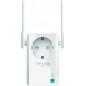 RANGE EXTENDER TP-LINK wireless 300mbps- 1 port 10/100Mbps- 2 antene externe- 2.4GHz- + extra priza TL-WA860RE timbru verde 1.5