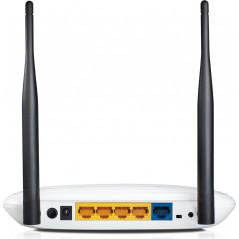 ROUTER TP-LINK wireless 300Mbps- 4 porturi 10/100Mbps- 2 antene externe- Atheros- 2T2R TL-WR841N timbru verde 1.5 lei)