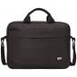 GEANTA CASE LOGIC- pt. notebook de max. 14 inch- 1 compartiment- buzunar frontal x 2- waterproof- poliester- negru- ADVA-114 BLA