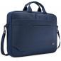 GEANTA CASE LOGIC- pt. notebook de max. 15.6 inch- 1 compartiment- buzunar frontal x 2- waterproof- poliester- albastru- ADVA-11