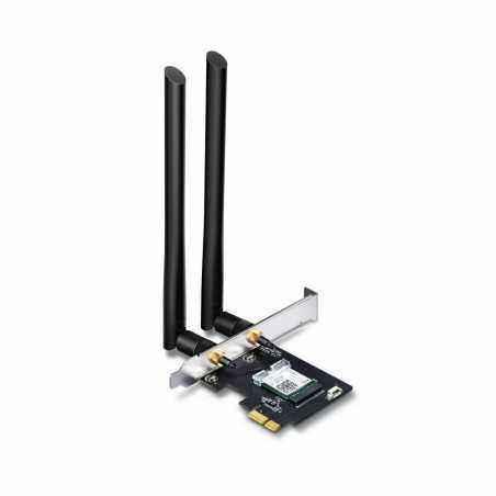 ADAPTOR RETEA TP-LINK AC1200- intern wireless 2.4 GHz - 5 GHz- PCI-E- port- 1200 Mbps- antena externa x 2- Archer T5E