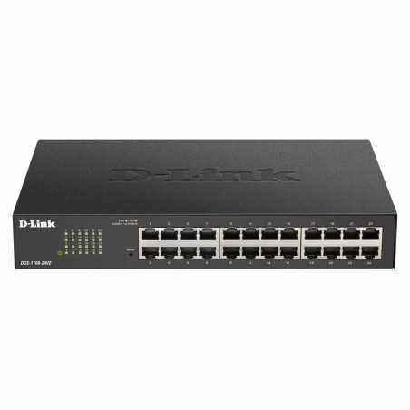 SWITCH D-LINK SMART 24 porturi Gigabit carcasa metalica- rackabil- DGS-1100-24V2 timbru verde 1.5 lei)