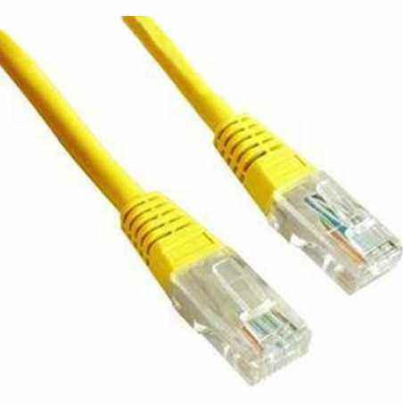 PATCH CORD UTP GEMBIRD Cat5e- cupru-aluminiu- 1 m- galben- AWG26- PP12-1M/Yi)