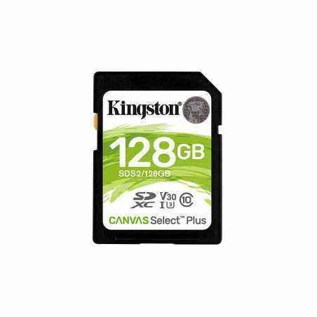 CARD SD KINGSTON- 128 GB- SDXC- clasa 10- standard UHS-I U3- SDS2/128GB TV 0.02 lei)