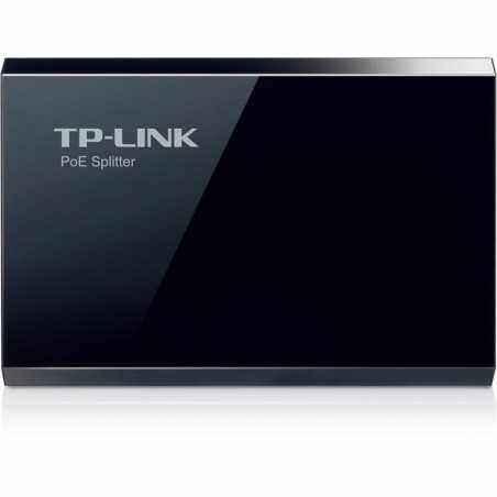 SPLITTER PoE TP-LINK 2 porturi Gigabit- compatibil IEEE 802.3af- alimentare 5V/12V- carcasa plastic TL-PoE10R timbru verde 1.5 l
