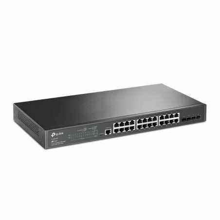 Switch TP-Link cu management L2- 24 Porturi Gigabit- 4 x SFP Gigabit TL-SG3428 timbru verde 1.5 lei)