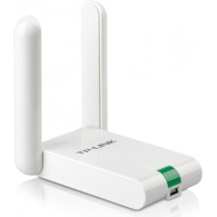 ADAPTOR RETEA TP-LINK MINI- extern wireless 2.4 GHz- Mini USB 2.0- port- 300 Mbps- antena externa x 2- TL-WN822N