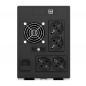UPS NJOY- Cadu 2000- Line Int. cu management- mini tower- 2000VA/1200W- AVR- Schuko x 4- 2 x baterie GP09122F- display LCD- back