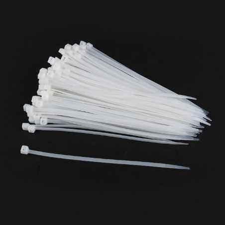 TILE prindere cablu GEMBIRD- 100pcs.- 150*3.2 mm- din Nylon- white- NYT-150/25
