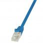 PATCH CORD UTP LOGILINK Cat5e- cupru-aluminiu- 1.5 m- albastru- AWG26- CP1046Ui)