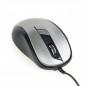 MOUSE GEMBIRD- PC sau NB- cu fir- USB- optic- 1600 dpi- butoane/scroll 6/1- - negru / gri- MUS-6B-01-BG
