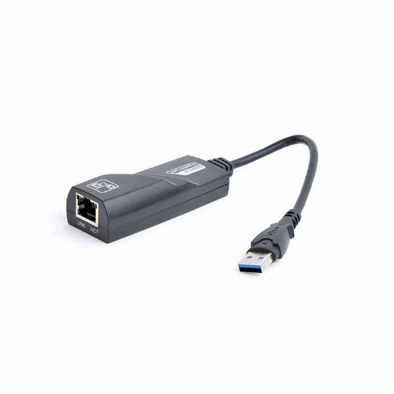 ADAPTOR RETEA GEMBIRD - extern- USB 3.0- port RJ-45- 1000 Mbps- NIC-U3-02