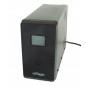 UPS GEMBIRD- Line Int. cu management- mini tower- 1500VA/900W- AVR- IEC x 3/ Schuko x 2- 2 x baterie 12V/8Ah- display LCD- back-