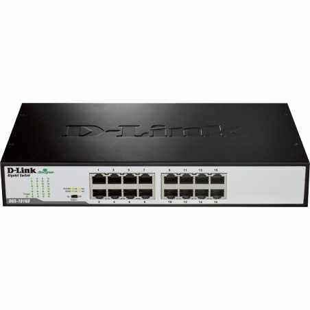 SWITCH D-LINK 16 porturi Gigabit. carcasa metalica- DGS-1016D timbru verde 1.5 lei)