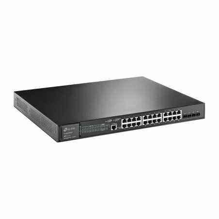 Switch cu management L2 TP-Link- 24 Porturi Gigabit- 4 x SFP+ Gigabit TL-SG3428XMP timbru verde 1.5 lei)