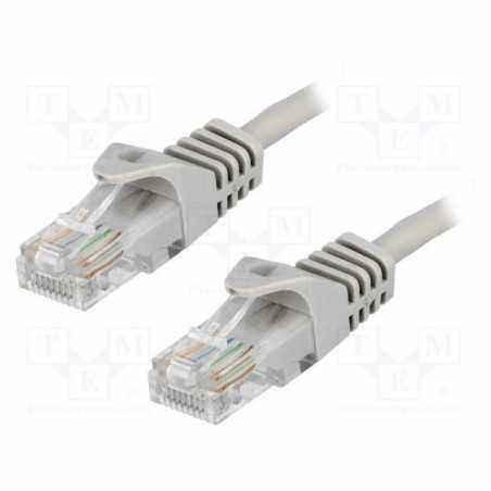 PATCH CORD UTP LOGILINK Cat5e- cupru-aluminiu- 2 m- gri- AWG26- CP1052Ui)