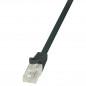 PATCH CORD UTP LOGILINK Cat6- cupru-aluminiu- 1 m- negru- AWG24- CP2033Ui)
