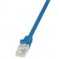 PATCH CORD UTP LOGILINK Cat6- cupru-aluminiu- 10 m- albastru- AWG24- CP2096U)