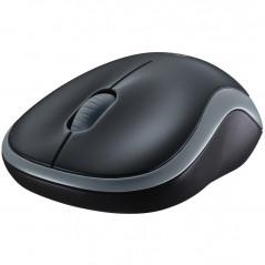 MOUSE LOGITECH- M185- PC sau NB- wireless- 2.4GHz- optic- 1000 dpi- butoane/scroll 3/1- - negru- 910-002238