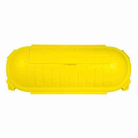 CUTIE protectie priza Logilink- pentru exterior- protectie IP44- galben- LPS217)