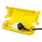 CUTIE protectie priza Logilink- pentru exterior- protectie IP44- galben- LPS217)