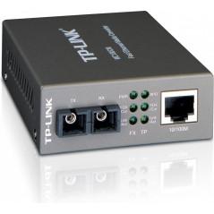 MEDIA CONVERTOR TP-LINK RJ45 10/100M la fibra SC multi-mode 100M- Full-duplex- pana la 2Km- montabil in sasiu MC100CM
