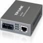 MEDIA CONVERTOR TP-LINK RJ45 10/100M la fibra SC multi-mode 100M- Full-duplex- pana la 2Km- montabil in sasiu MC100CM