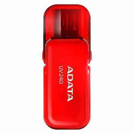 MEMORIE USB 2.0 ADATA 32 GB- cu capac- carcasa plastic- rosu- AUV240-32G-RRD TV 0.02 lei)