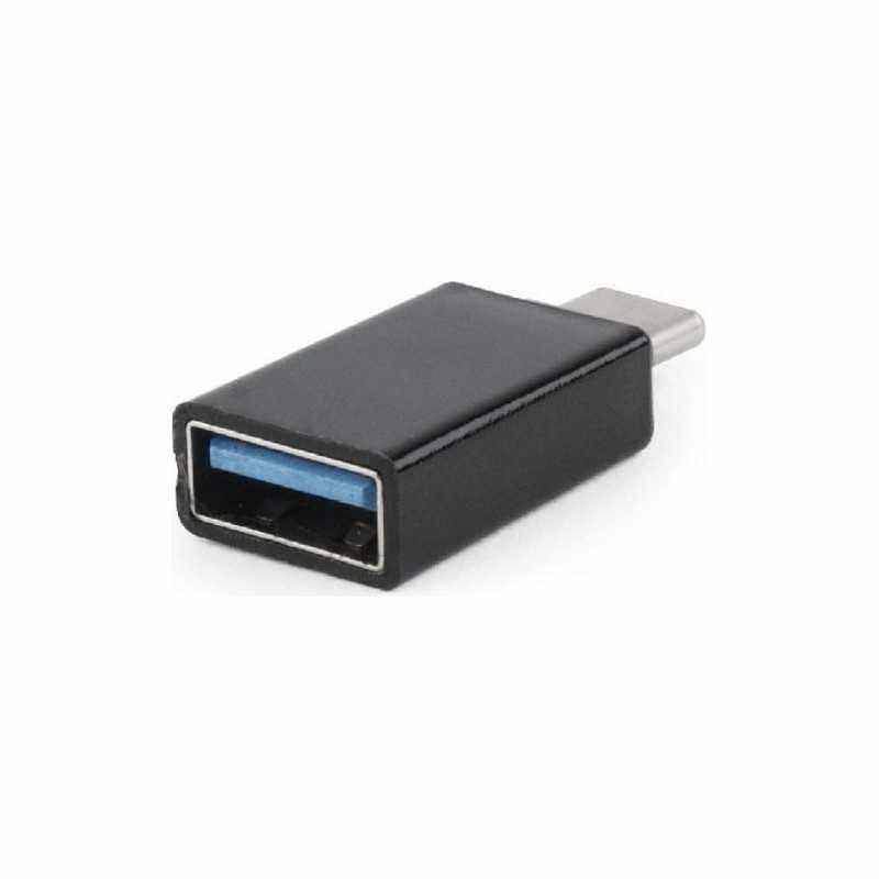 ADAPTOR GEMBIRD- pt. smartphone- USB 3.0 Type-CT) la USB 3.0M)- negru- A-USB3-CMAF-01i)