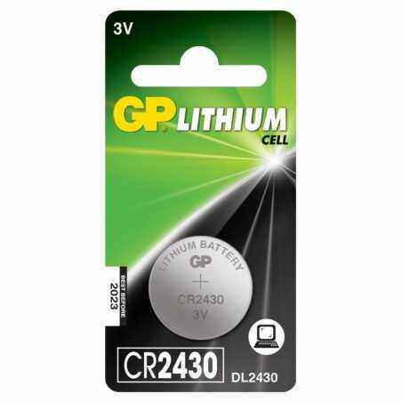 Baterie GP Batteries- butoniCR2430) 3V lithium- blister 1 buc. GPCR2430-2CPU1 GPPBL2430052 - 945242 TV 0.007 lei)