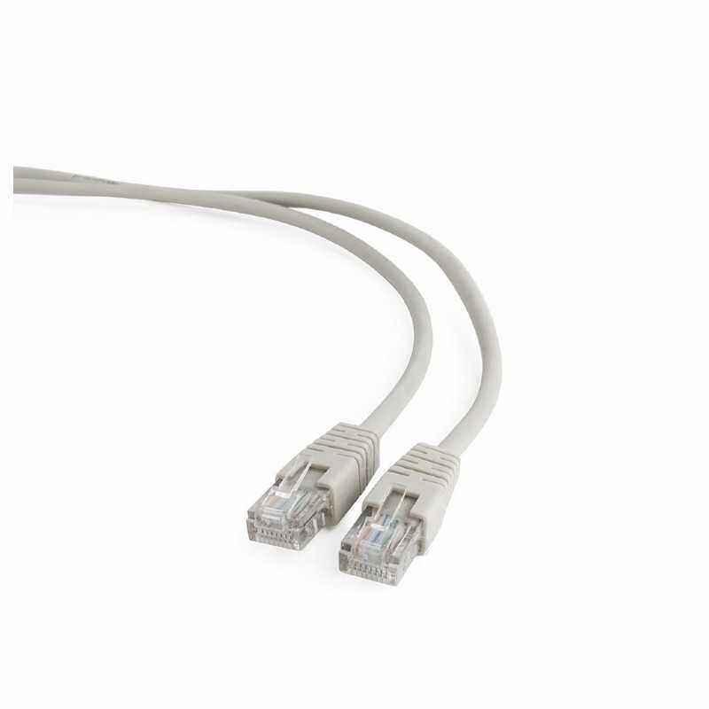PATCH CORD UTP GEMBIRD Cat5e- cupru-aluminiu- 50 m- gri- AWG26- PP12-50M)