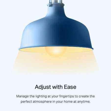 BEC LED wireless TP-LINK- 800lm- 8.7W- E27- se conecteaza la router Wi-Fi- intensitate reglabila- control prin smartphone cu apl