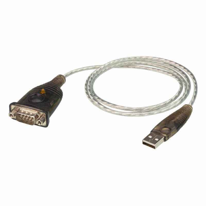 ADAPTOR USB ATEN- USB 2.0T) la Serial RS2329-pin)(T)- 1 m- gri-UC232A1-ATi)
