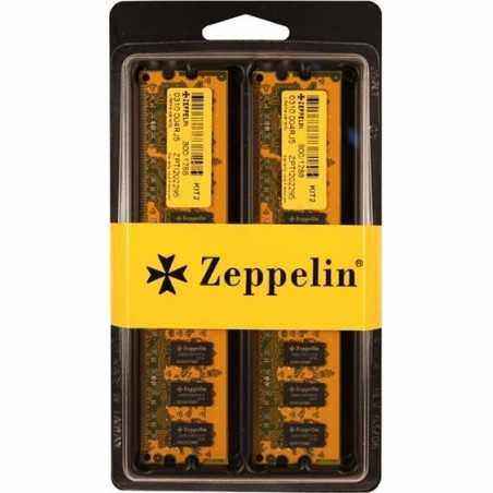 Memorii ZEPPELIN DDR2 4 GB- frecventa 800 MHz- 2 GB x 2 module- ZE-DDR2-4G800-KIT