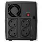 UPS NJOY- Keen 1500- Line Int. - mini tower- 1500VA/900W- AVR- Schuko x 4- 2 x baterie GP09122L- back-up 1 - 10 min.- UPLI-LI150