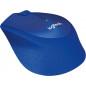 MOUSE LOGITECH- M330 Silent- PC sau NB- wireless- 2.4GHz- optic- 1000 dpi- butoane/scroll 3/1- - albastru- 910-004910