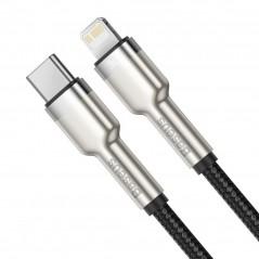 CABLU alimentare si date Baseus Cafule Metal- Fast Charging Data Cable pt. smartphone- USB Type-C la Lightning Iphone PD 20W- br