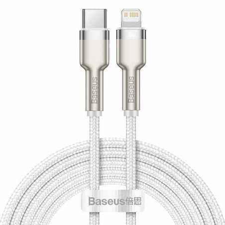 CABLU alimentare si date Baseus Cafule Metal- Fast Charging Data Cable pt. smartphone- USB Type-C la Lightning Iphone PD 20W- br