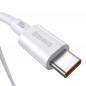 CABLU alimentare si date Baseus Superior- Fast Charging Data Cable pt. smartphone- USB Type-C la USB Type-C 100W- 1m- alb CATYS-