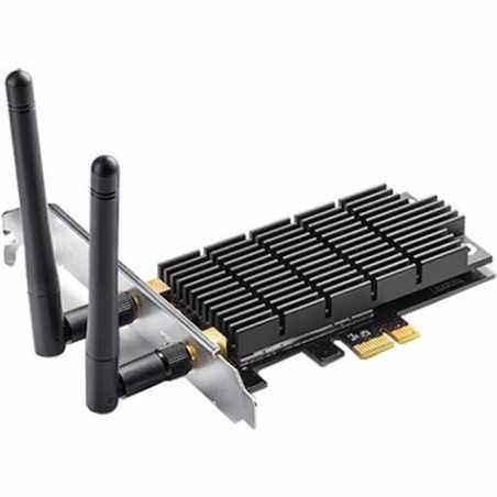 PLACA RETEA TP-LINK AC1300- intern wireless 2.4 GHz - 5 GHz- PCI-E- port- 867 Mbps- antena externa detasabila x 2- Archer T6E