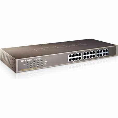 SWITCH TP-LINK 24 porturi 10/100Mbps. carcasa metalica. rackabil TL-SF102475lei)