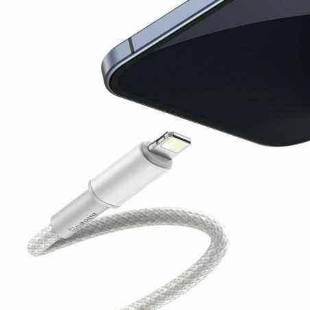 CABLU alimentare si date Baseus High Density Braided- Fast Charging Data Cable pt. smartphone- USB Type-C la Lightning Iphone PD