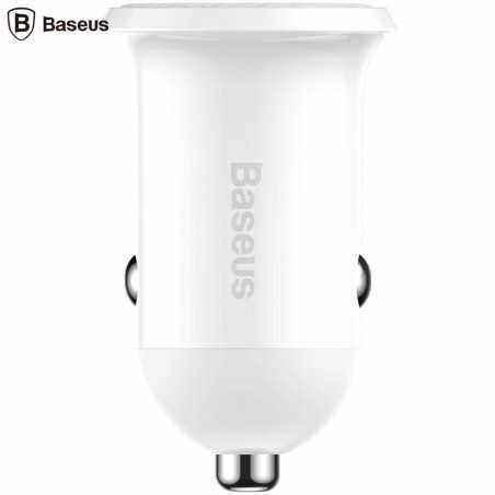 INCARCATOR auto Baseus Grain Pro- 2 x USB Output 5V/4.8A total ambele porturi- pt. bricheta auto- alb CCALLP-02 TV 0.8lei)