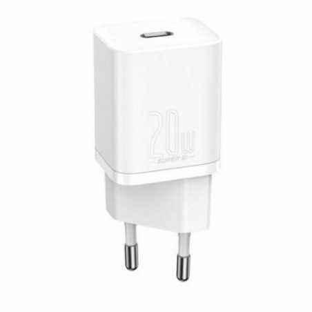INCARCATOR retea Baseus Super Si- Quick Charge 20W- 1 x USB Type-C 5V/3A- alb CCSUP-B02 TV 0.8lei)