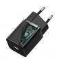INCARCATOR retea Baseus Super Si- Quick Charge 30W- 1 x USB Type-C 5V/3A si 1 x USB 5V/3A- negru CCSUP-J01 TV 0.8lei)