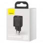 INCARCATOR retea Baseus Super Si- Quick Charge 30W- 1 x USB Type-C 5V/3A si 1 x USB 5V/3A- negru CCSUP-J01 TV 0.8lei)